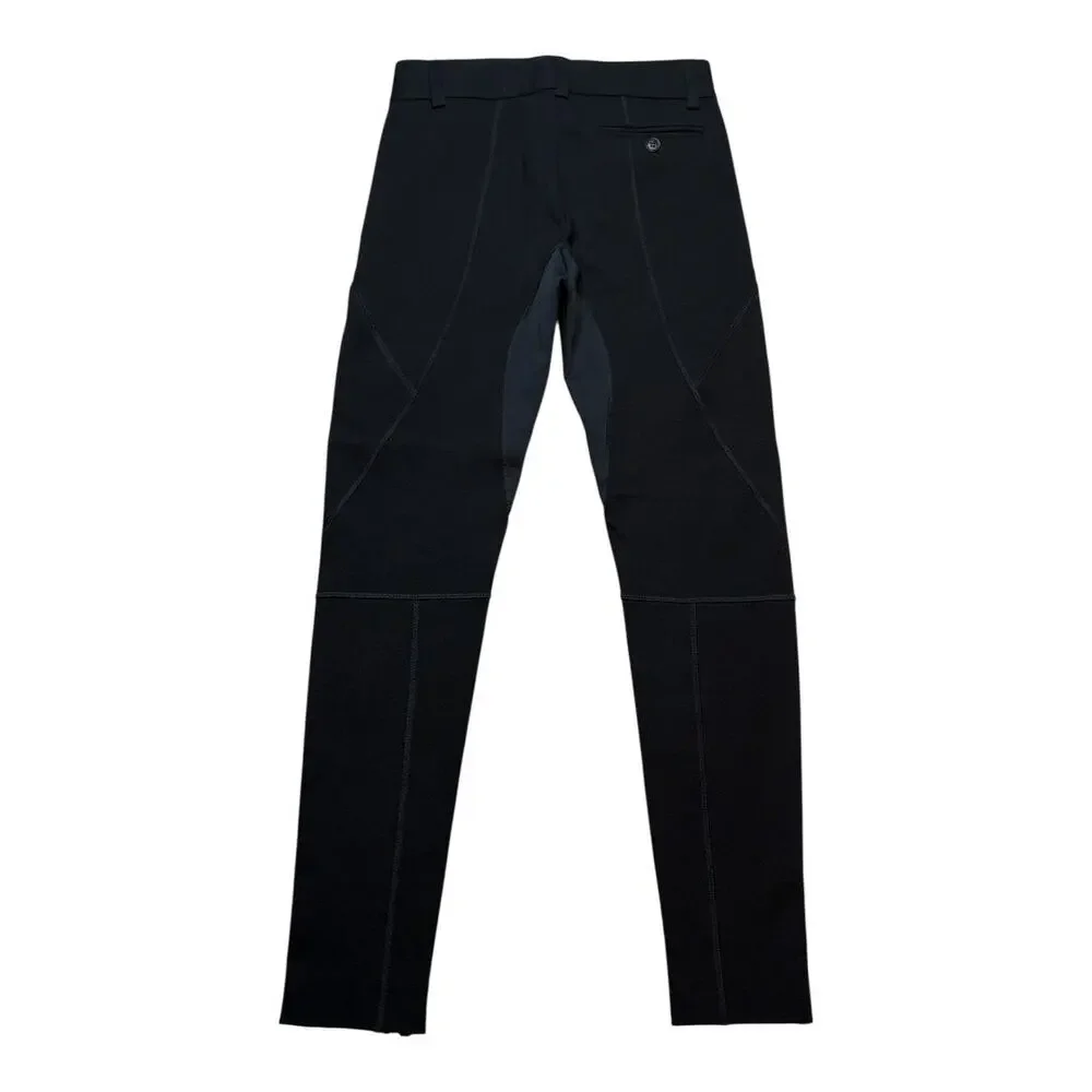 Philosophy Di Alberta Ferretti VTG Black Mid Rise Riding Pants Size 38 IT XS - Picture 2 of 5